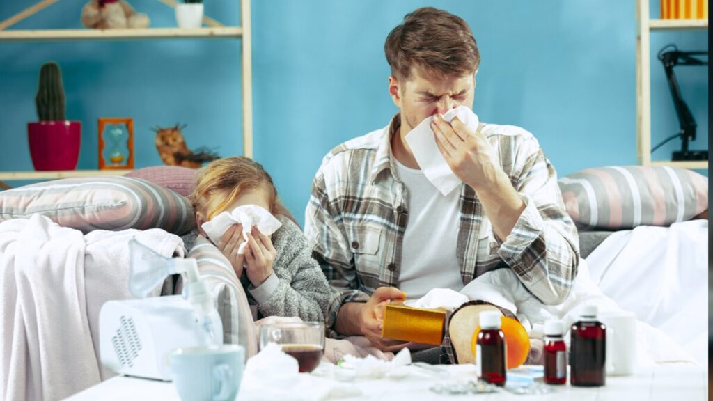 dream about catching a cold