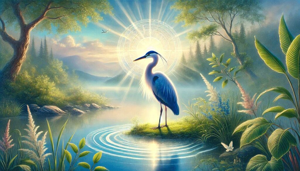 blue heron spiritual meaning